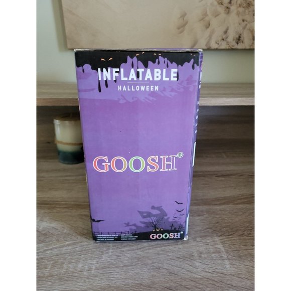 GOOSH Halloween Inflatable 5FT Ghost with Pumpkin Cute Halloween Ghost - Picture 8 of 10